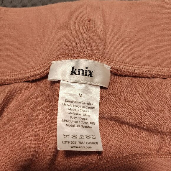 GUC Women's Knix Salmon Pink Joggers - Sz M - Picture 6 of 8